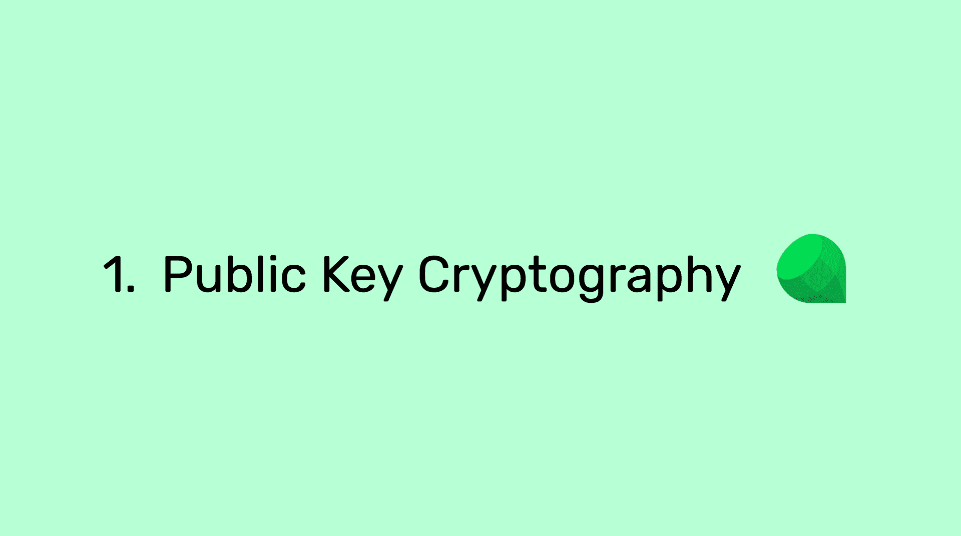 Image for Emerald Blockchain Course: 1. Public Key Cryptography