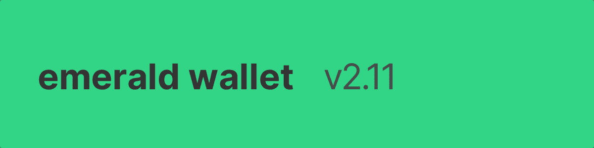 Image for Emerald Wallet v2.11