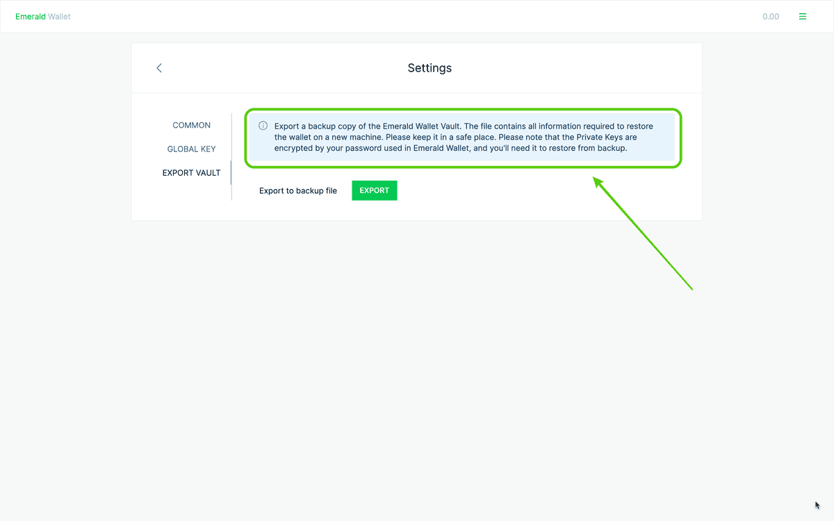 Remember your password.