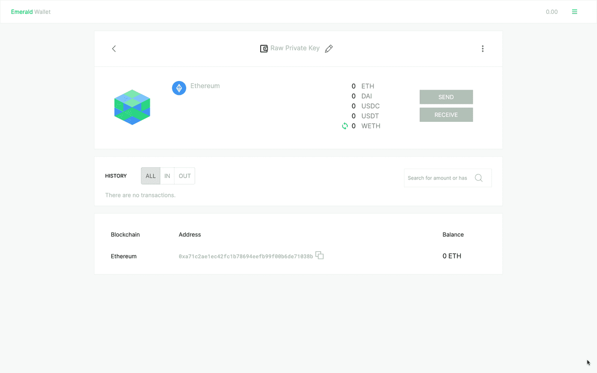 Checkout your new wallet.